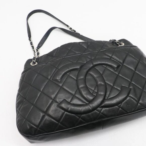 Chanel Caviar Leather Timeless Shopper Tote Purse 16748429 - Picture 7 of 14